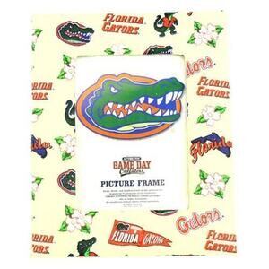 Frame Picture NCAA Florida Logos 9" x 7" Padded Gators Wall Desk University